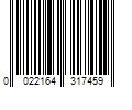 Barcode Image for UPC code 0022164317459