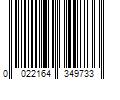 Barcode Image for UPC code 0022164349733