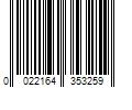 Barcode Image for UPC code 0022164353259