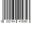 Barcode Image for UPC code 0022164415353