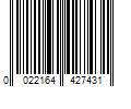 Barcode Image for UPC code 0022164427431