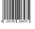 Barcode Image for UPC code 0022169206475