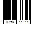 Barcode Image for UPC code 0022188144314