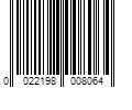 Barcode Image for UPC code 0022198008064