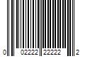 Barcode Image for UPC code 002222222222