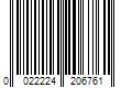 Barcode Image for UPC code 0022224206761