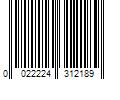 Barcode Image for UPC code 0022224312189