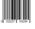 Barcode Image for UPC code 0022237193294