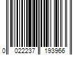 Barcode Image for UPC code 0022237193966