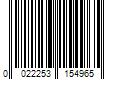 Barcode Image for UPC code 0022253154965