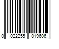 Barcode Image for UPC code 0022255019606