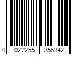 Barcode Image for UPC code 0022255056342