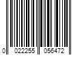 Barcode Image for UPC code 0022255056472