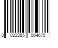 Barcode Image for UPC code 0022255064675