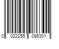 Barcode Image for UPC code 0022255086301