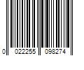 Barcode Image for UPC code 0022255098274