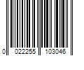 Barcode Image for UPC code 0022255103046