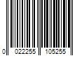 Barcode Image for UPC code 0022255105255