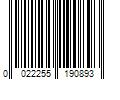 Barcode Image for UPC code 0022255190893