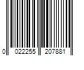 Barcode Image for UPC code 0022255207881