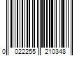 Barcode Image for UPC code 0022255210348