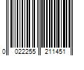 Barcode Image for UPC code 0022255211451