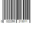 Barcode Image for UPC code 0022255213011