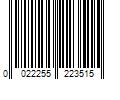 Barcode Image for UPC code 0022255223515