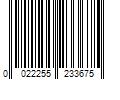 Barcode Image for UPC code 0022255233675