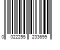 Barcode Image for UPC code 0022255233699