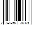 Barcode Image for UPC code 0022255269476