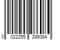 Barcode Image for UPC code 0022255286084