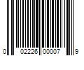 Barcode Image for UPC code 002226000079