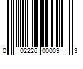 Barcode Image for UPC code 002226000093