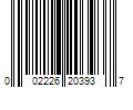 Barcode Image for UPC code 002226203937