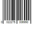 Barcode Image for UPC code 0022275006990