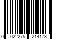 Barcode Image for UPC code 0022275214173