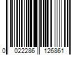 Barcode Image for UPC code 0022286126861