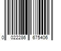 Barcode Image for UPC code 0022286675406