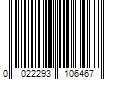 Barcode Image for UPC code 0022293106467