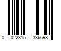 Barcode Image for UPC code 0022315336698