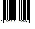 Barcode Image for UPC code 0022315336834