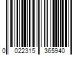 Barcode Image for UPC code 0022315365940