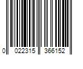 Barcode Image for UPC code 0022315366152