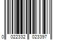 Barcode Image for UPC code 0022332023397