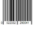 Barcode Image for UPC code 0022332290041