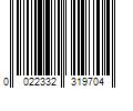 Barcode Image for UPC code 0022332319704