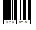 Barcode Image for UPC code 0022333341032