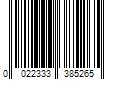 Barcode Image for UPC code 0022333385265