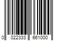 Barcode Image for UPC code 0022333661000